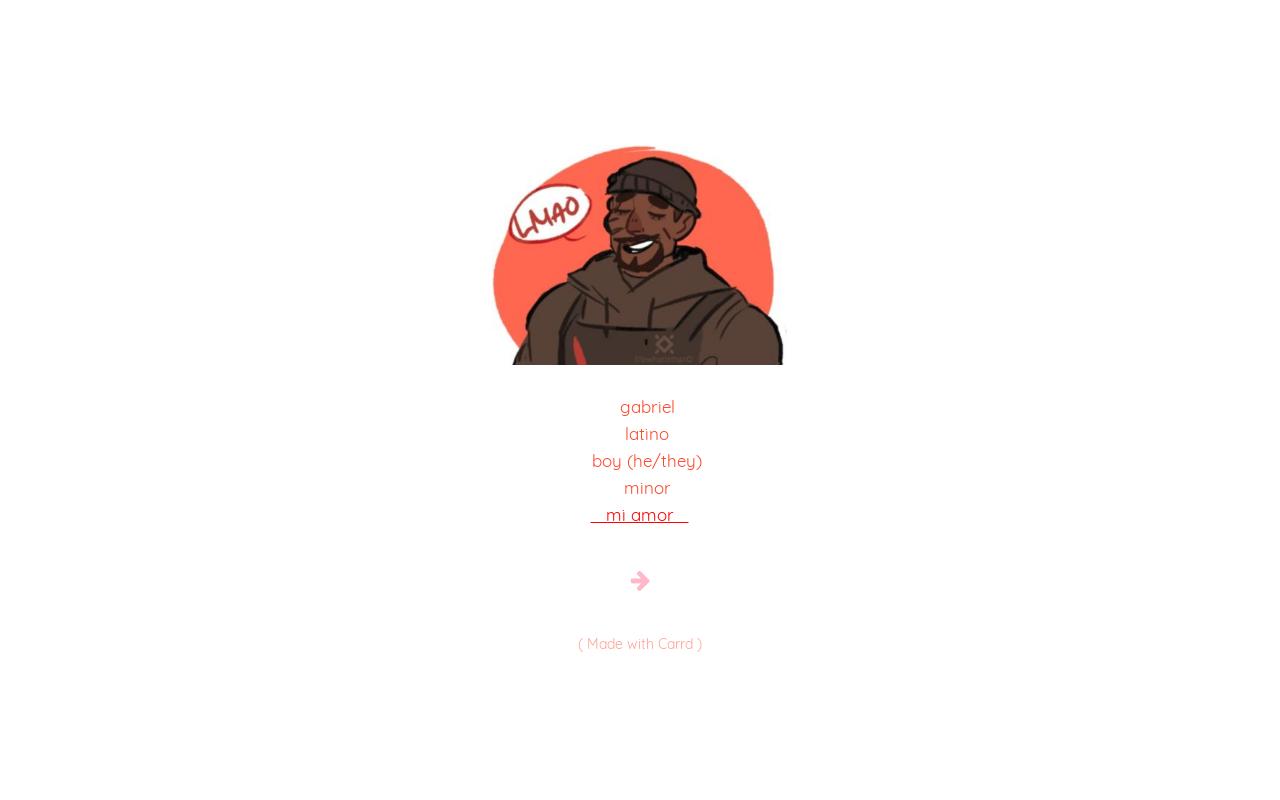 Carrd profile picture for @reyes